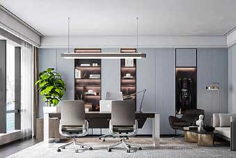 铜川轻奢风格-书房