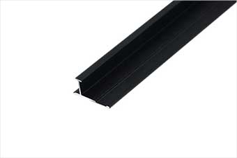 铜川航空纤维墙咔铝合金中条（哑黑氧化）