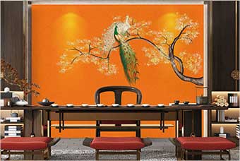 铜川森佰汇航空纤维墙咔（春花秋月）