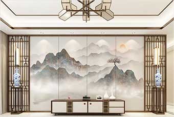 铜川森佰汇航空纤维（山水画系列）